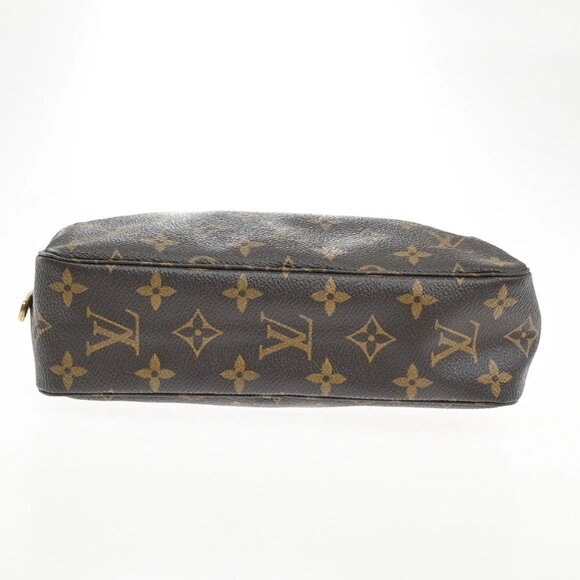 LOUIS VUITTON Trousse Toilette 23 Clutch Hand Bag Monogram Brown M47524 30YH342 - Picture 6 of 16
